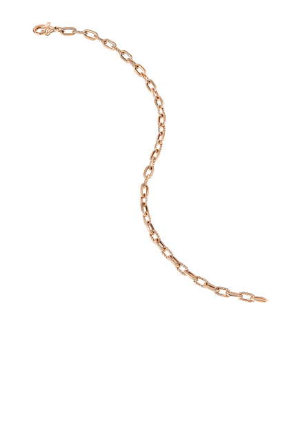 Madison Chain Bracelet, 18k Pink Gold